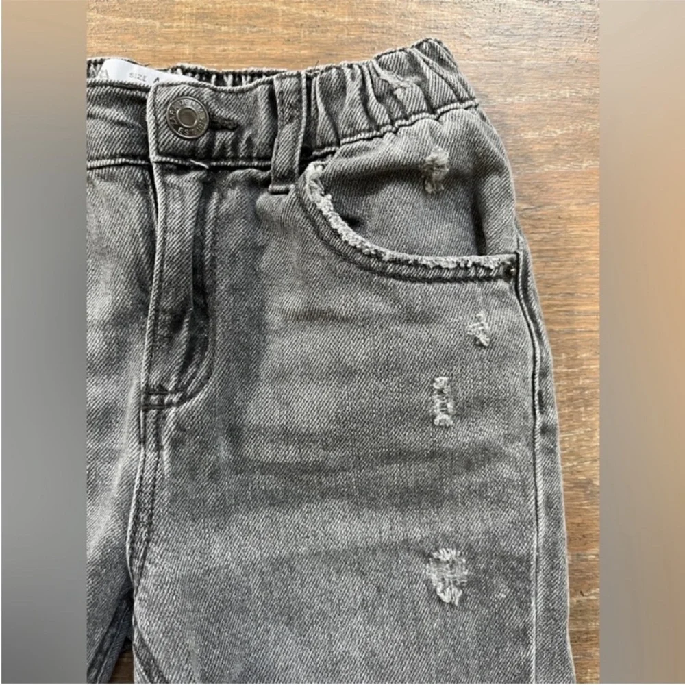 Zara kids, Gray, Low Fit Jeans, 4-5 years